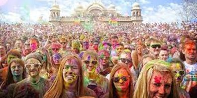 Festival gathering